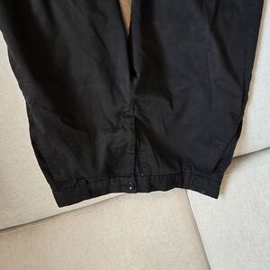 Fox Black and Green Striped Pants